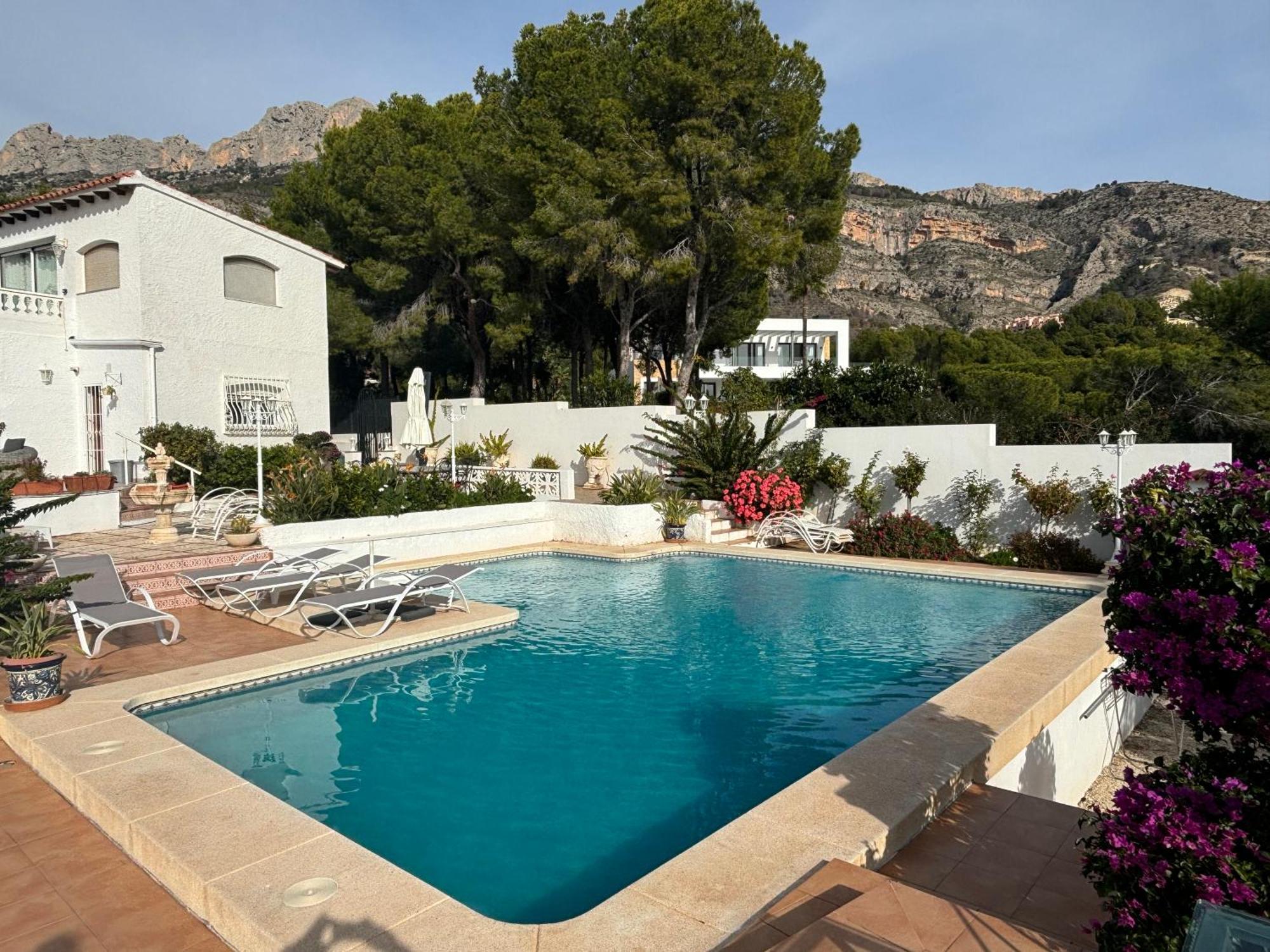 Villa Esmeralda Altea la Vieja Eksteriør billede